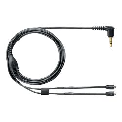 SE Earphones Replacement Cable, with MMCX, Black, 46-Inch | Shure