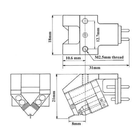 DRT XV-1s Moving Coil Cartridge (Low Output) | Dynavector